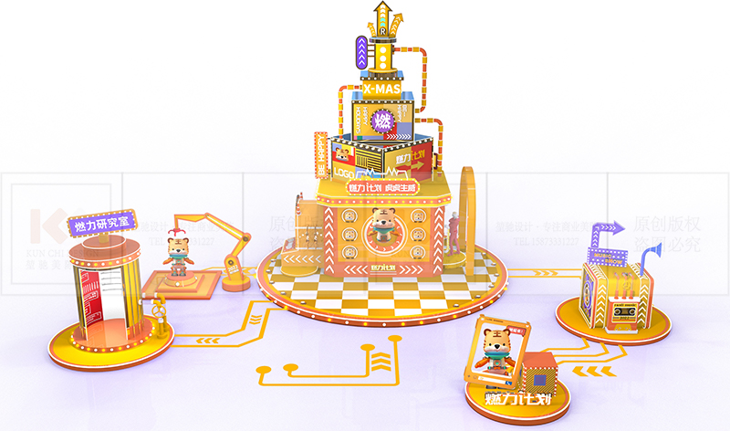 2021-2022圣誕&新年美陳授權(quán)IP(燃力計劃)